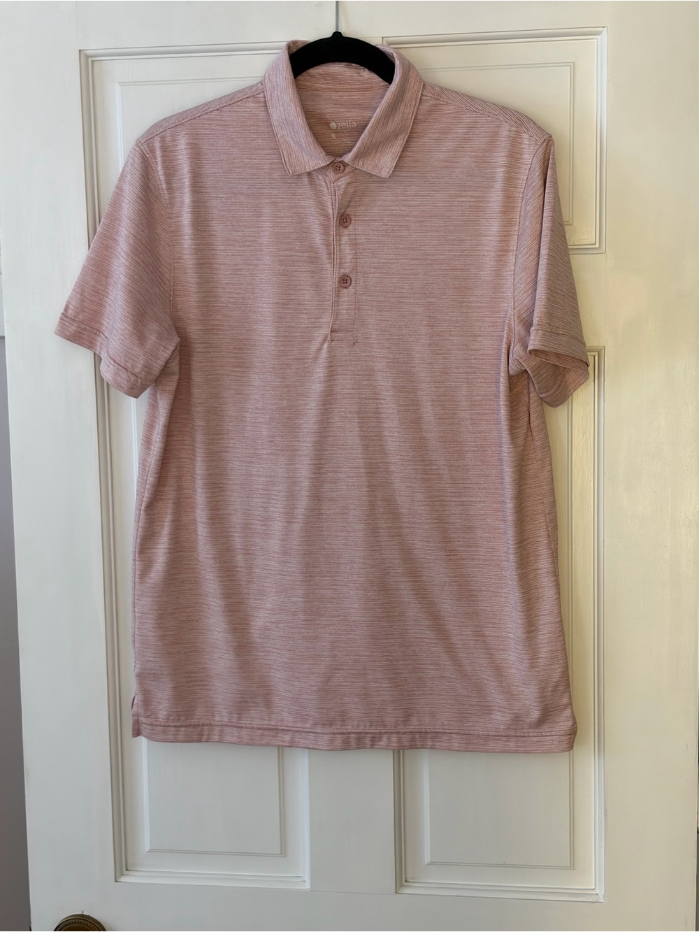 Zella Men's Heathered Blush Polo